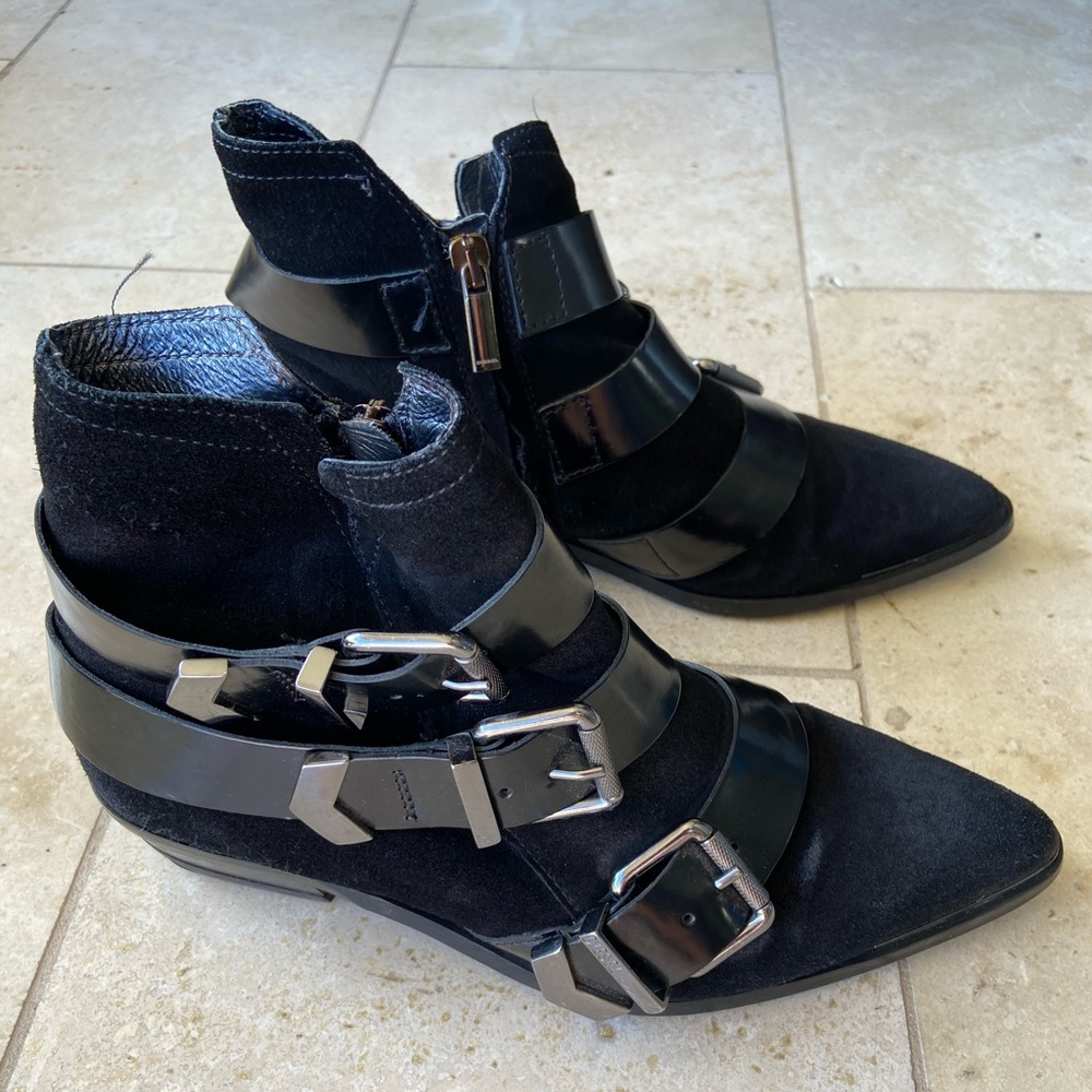 Diesel Buckled Ankle Boots